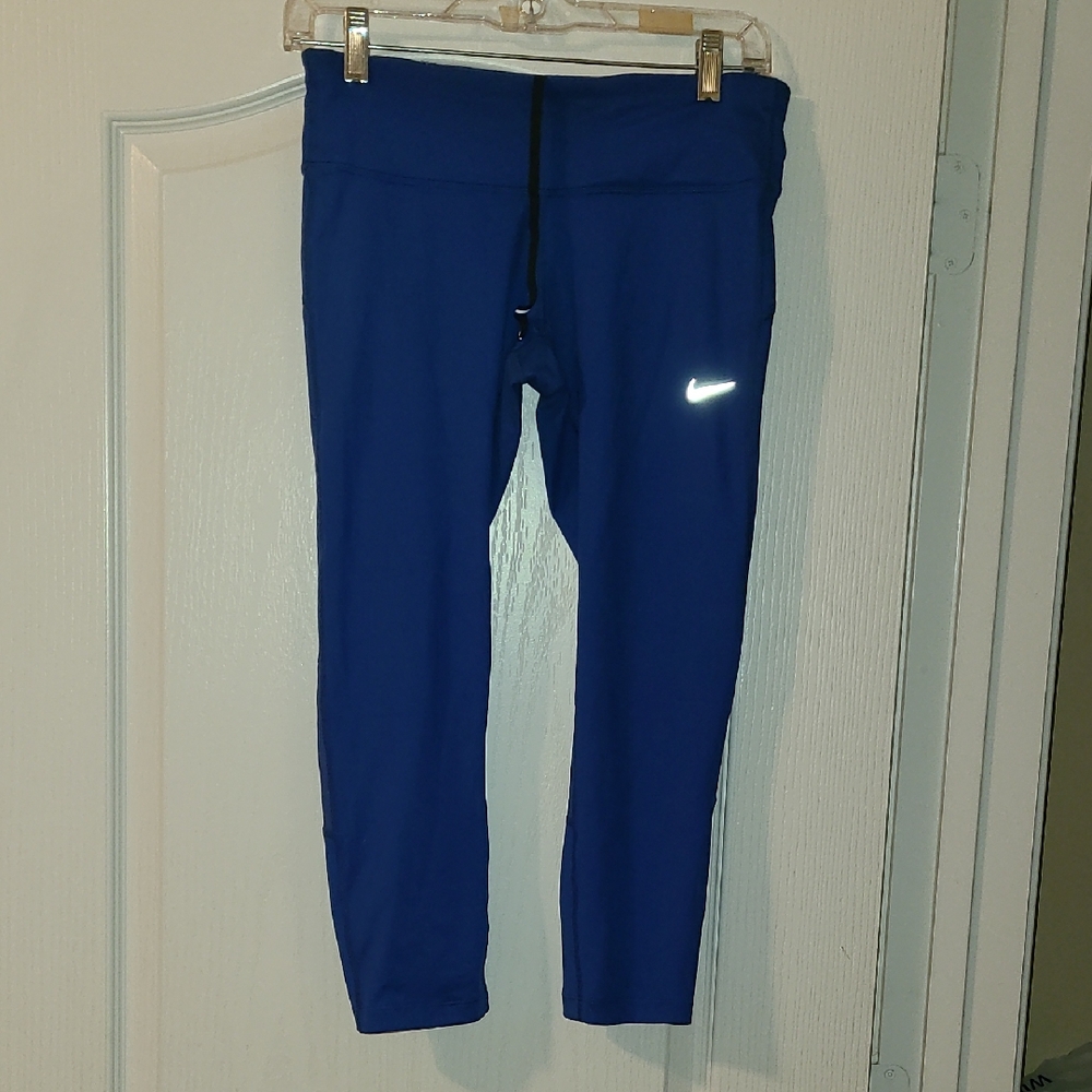 Nike Cropped Leggings Dri Fit Women Sz S